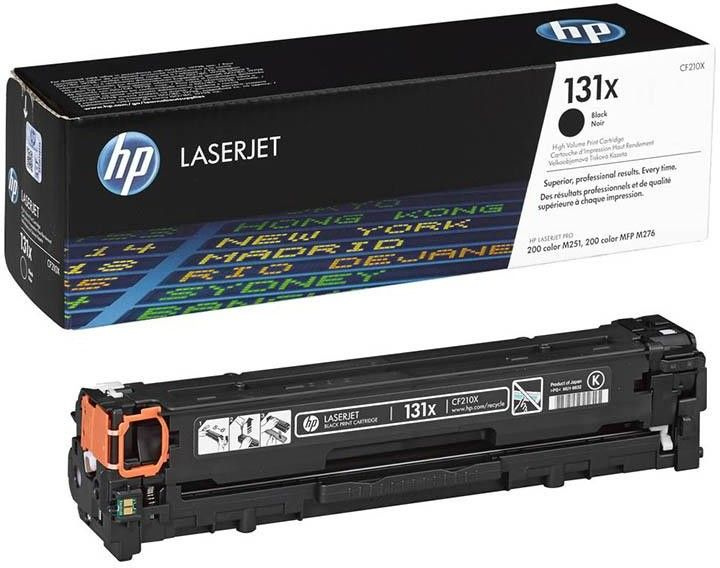 Комплект 2 шт, Картридж лазерный HP 131X CF210X черный (2500стр.) для HP LJ Pro 200MFP m276n/m276nw/m251n/m25 #1