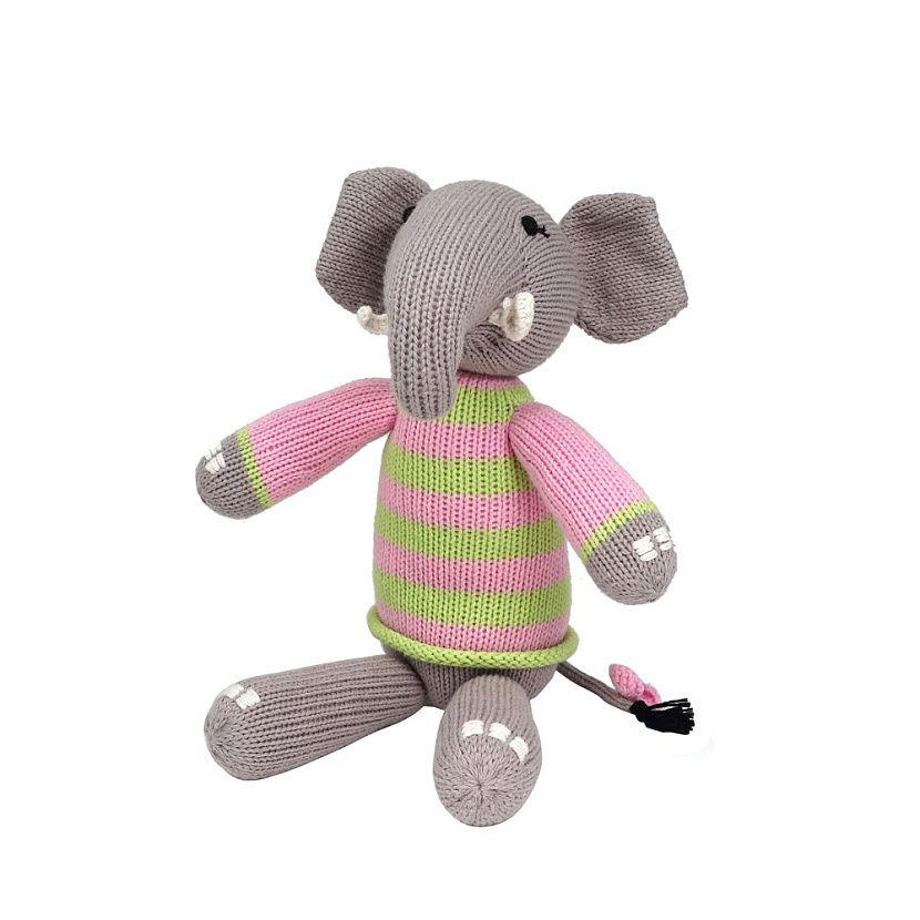 Elephant in Pink Sweater Игрушка #1