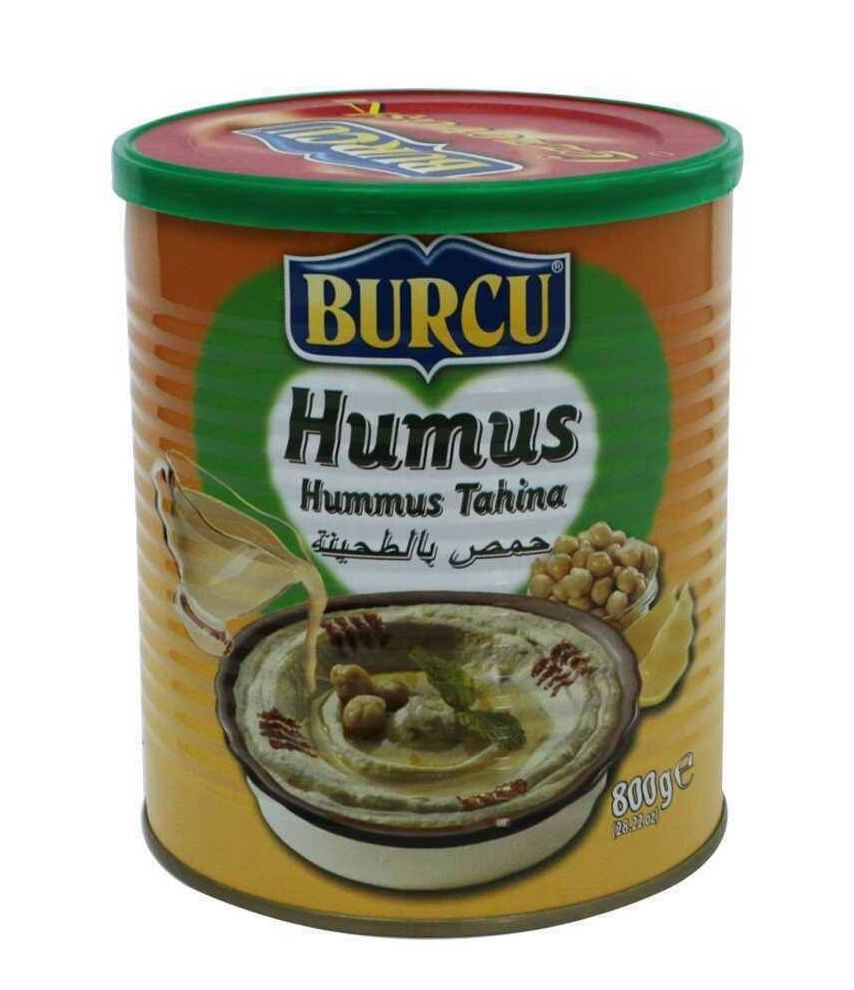 Хумус из нута с тахином 800 г BURCU консервированный - купить с ...
