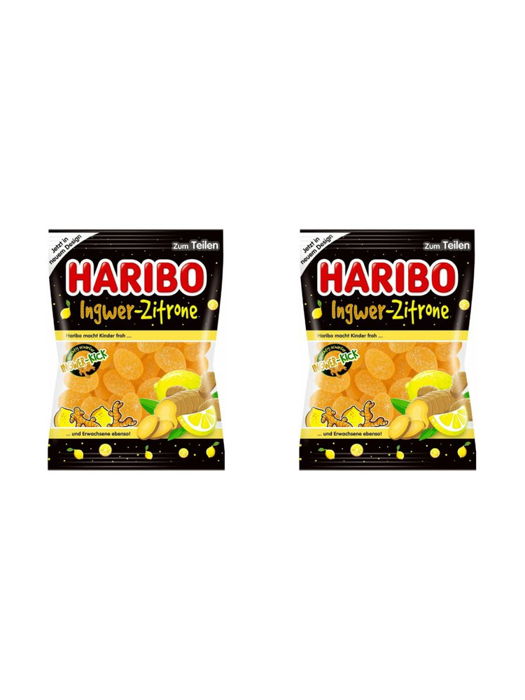 Мармелад Haribo Имбирный лимон 160гр x 2шт #1