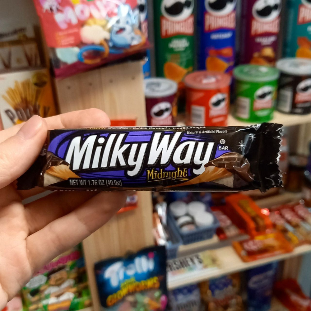 Шоколадный батончик Milky Way Midnight (США) #1