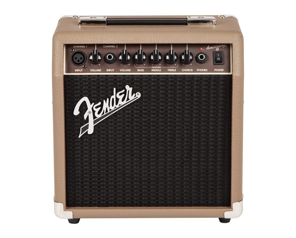 Комбоусилитель для акустической гитары Fender Acoustasonic 15 230V EU DS  #1