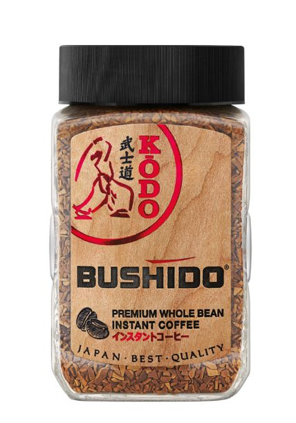 Кофе растворимый Kodo с добавлением молотого, Bushido, 95 г, Швейцария  #1