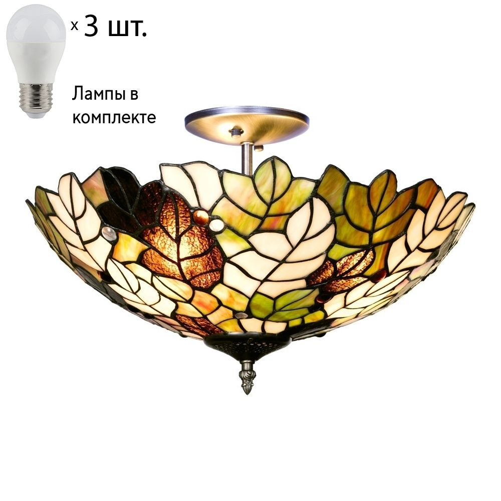 Потолочный светильник с лампочками Velante 820-807-03+Lamps #1