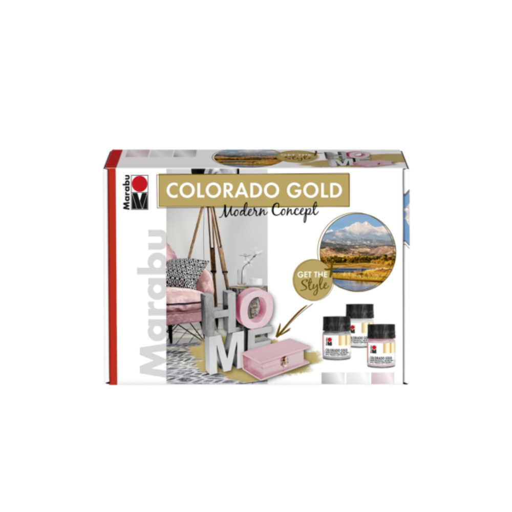 Набор для декора Marabu Colorado Gold Modern #1