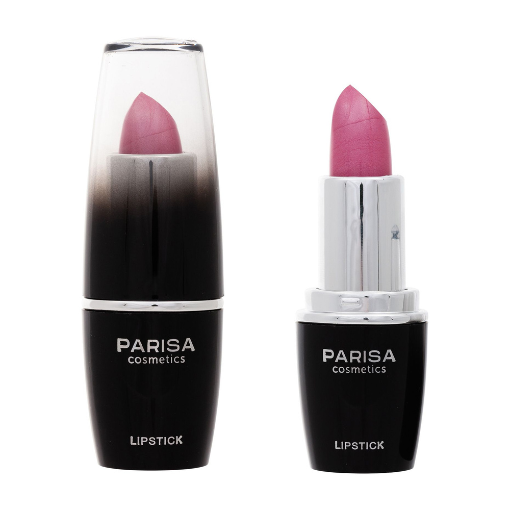 Parisa Cosmetics Помада для губ PERFECT COLOR тон 24 бледно-розовый перламутр  #1