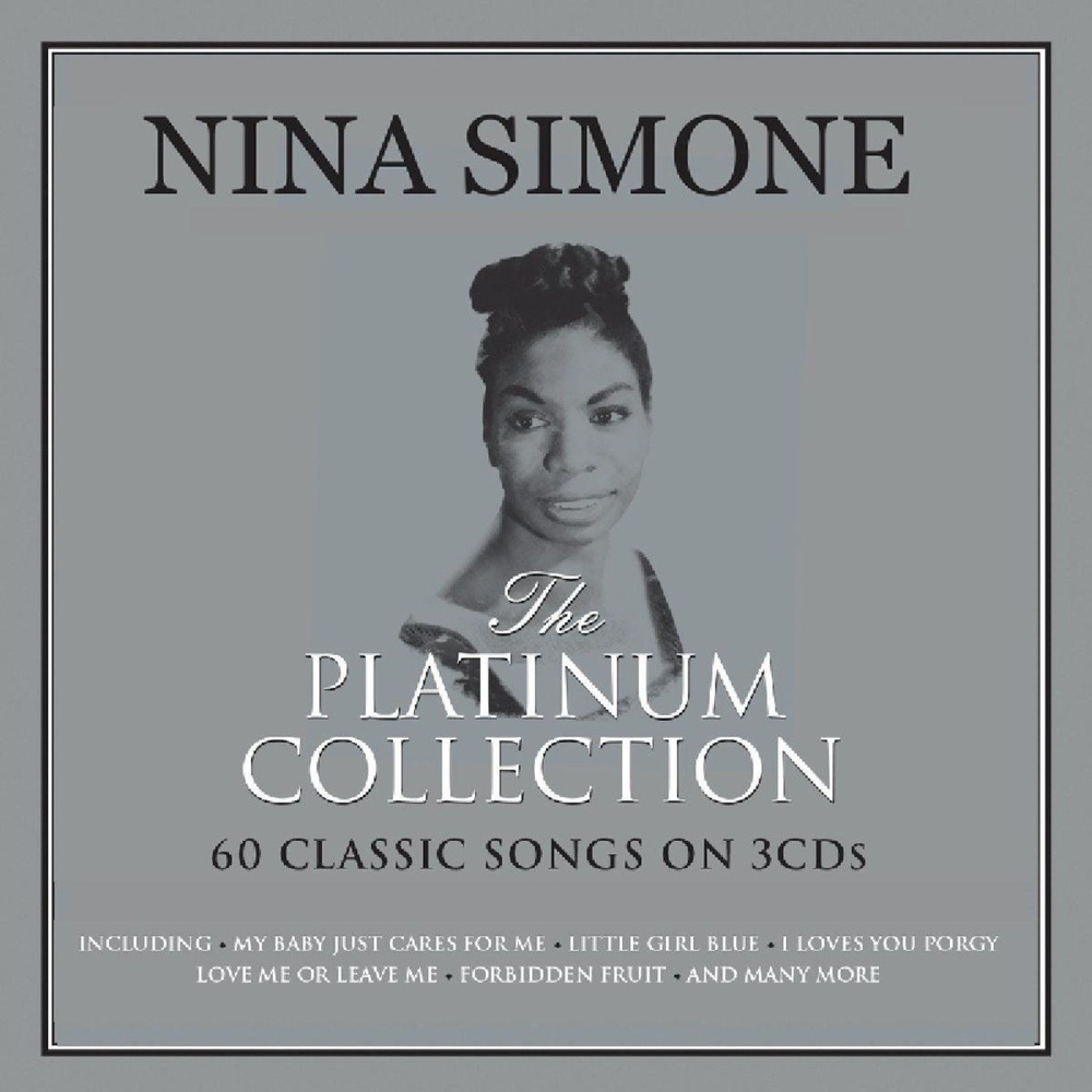 Nina Simone Platinum Collection 60 Classic Songs (3CD) Музыкальный диск 3CD SET Нины Симон  #1