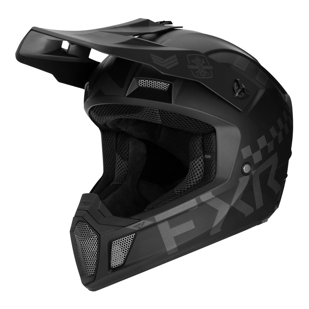 Шлем FXR Clutch Stealth, Black Ops, XL #1