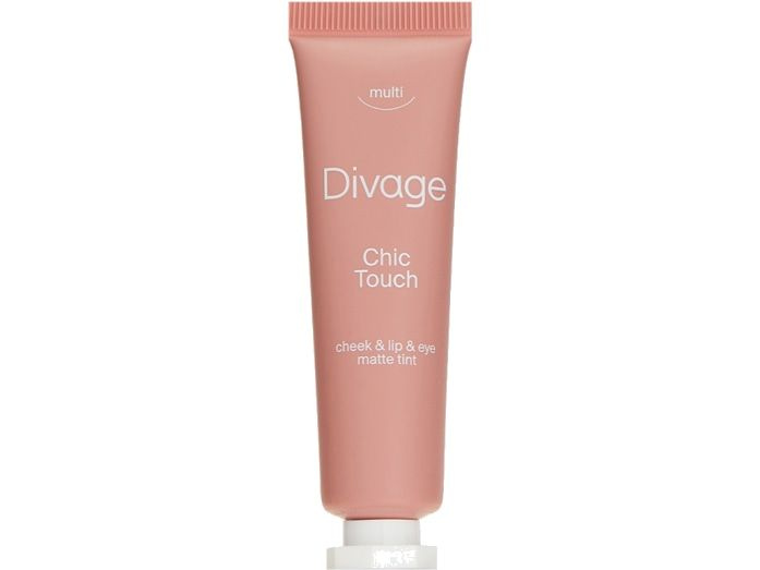 Кремовый тинт для щек, губ и глаз Divage Chic Touch Matte Tint #1