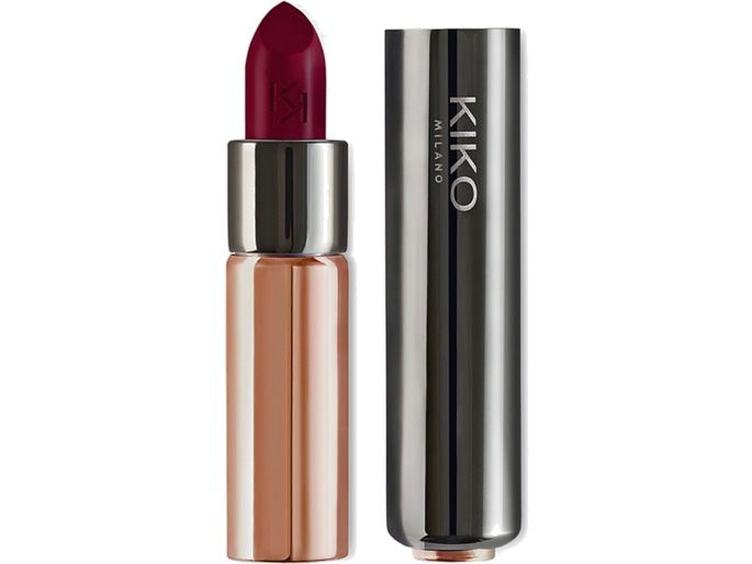 Яркая кремовая помада KIKO MILANO GOSSAMER EMOTION CREAMY LIPSTICK #1