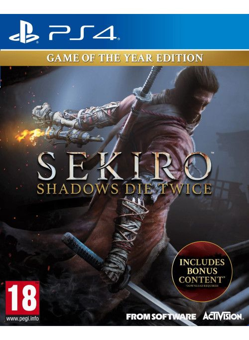 Игра Sekiro: Shadows Die Twice Game of the Year Edition (PlayStation 4, Русские субтитры)  #1