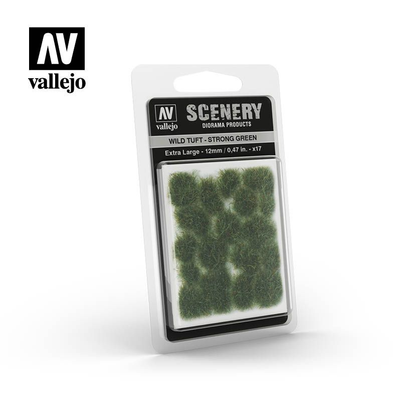 V-SC427 Ярко-зеленая трава, сухой пучок Vallejo Scenery, имитация. Высота 12 мм  #1