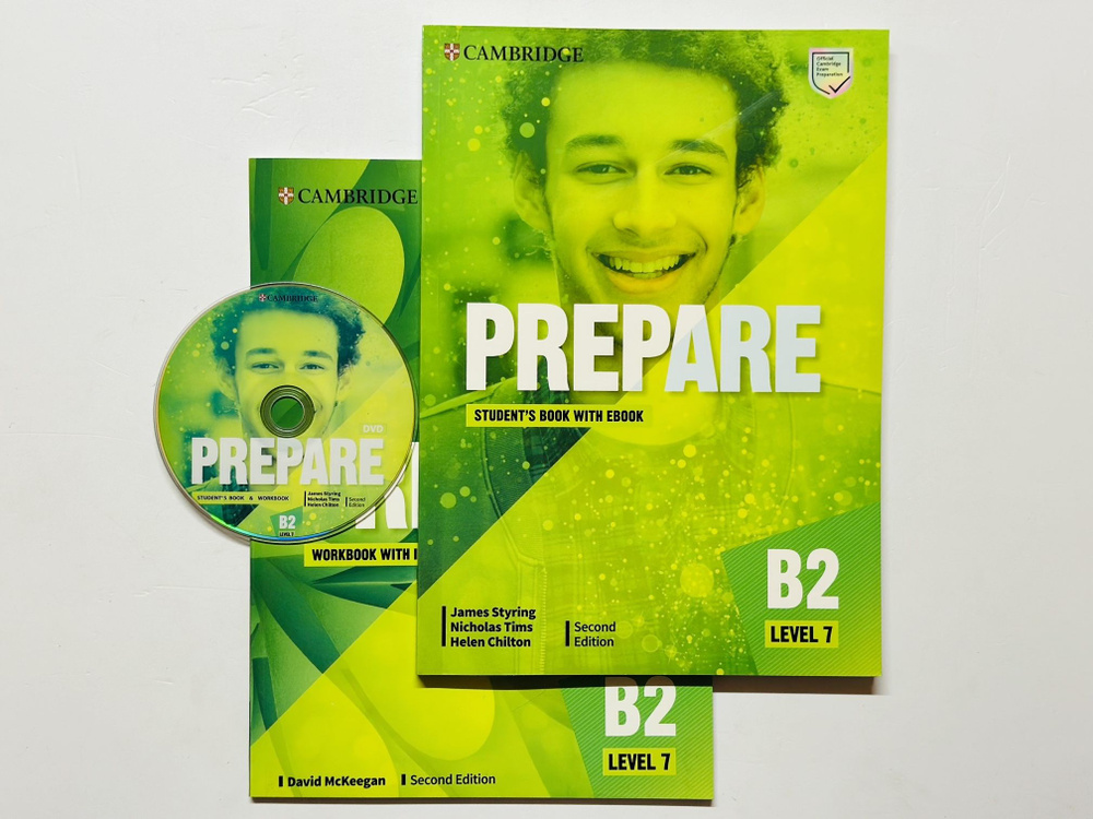 Prepare B2 Level 7 Second Edition, Второе Издание: Student's Book+Workbook+CD #1