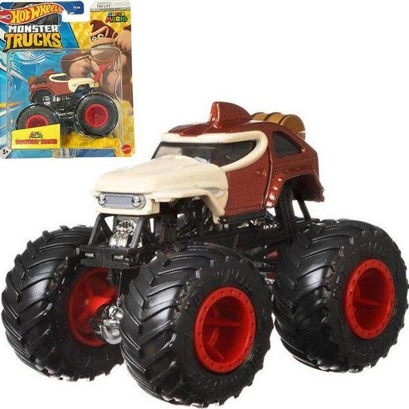 Монстр трак Хот вилс, машинки для мальчиков Mattel, машина Hot Wheels Monster Truck 1:64 FYJ44_HNW32 #1