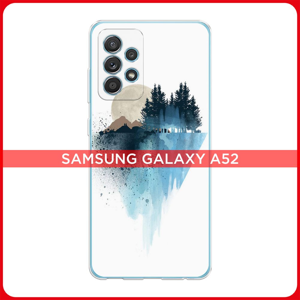 Силиконовый чехол на Samsung Galaxy A52/A52s / Самсунг А52/A52s Горы 5 #1