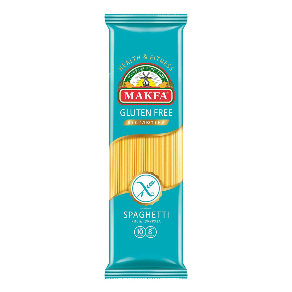 Макаронные изделия Makfa Gluten free Spaghetti Спагетти 300 г #1
