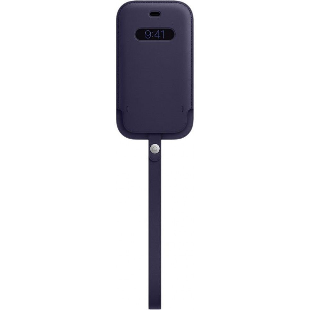 Чехол-конверт Apple iPhone 12 mini Leather Sleeve MagSafe Deep Violet (Тёмно-фиолетовый) MK093ZE/A  #1