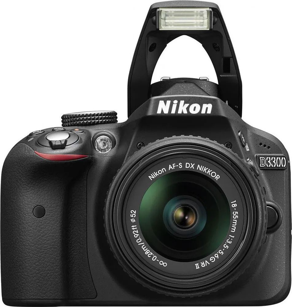 Зеркальный фотоаппарат Nikon d3300 kit 18-55 vr #1