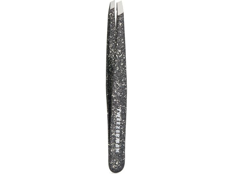 Пинцет скошенный TWEEZERMAN DUSTED ONYX SLANT TWEEZER #1