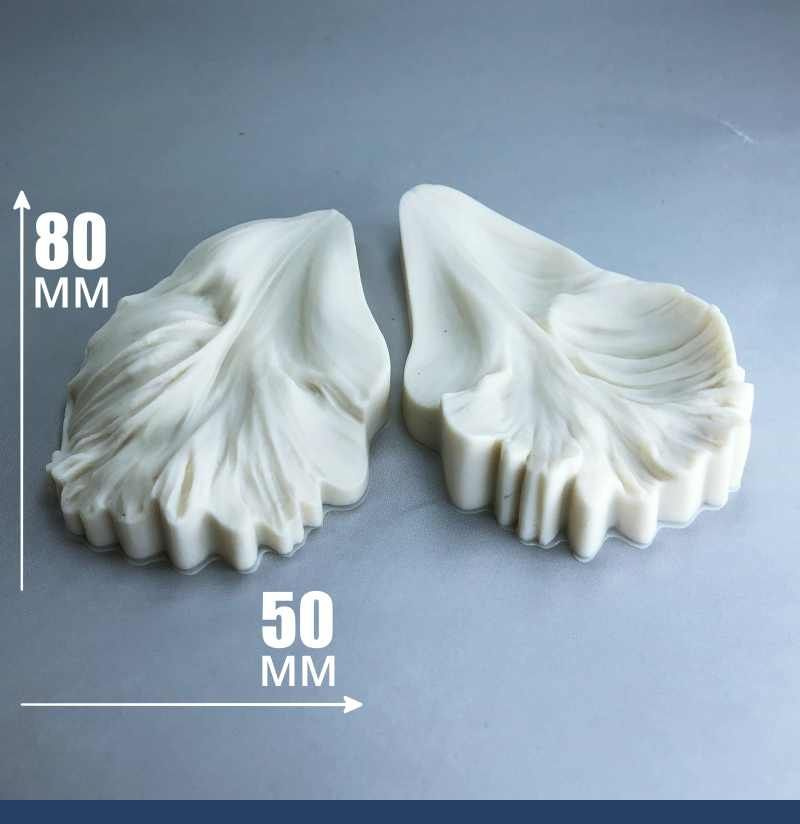 Молд силиконовый (вайнер) лепесток Ириса большой, комплект 2 шт (80*50 мм) fsl-049  #1