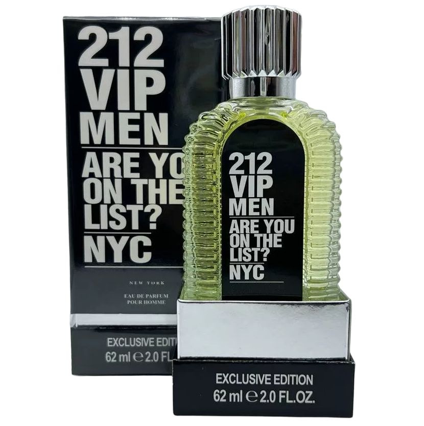 Духи мужские 212 VIP Men Exclusive Edition, 62 ml #1