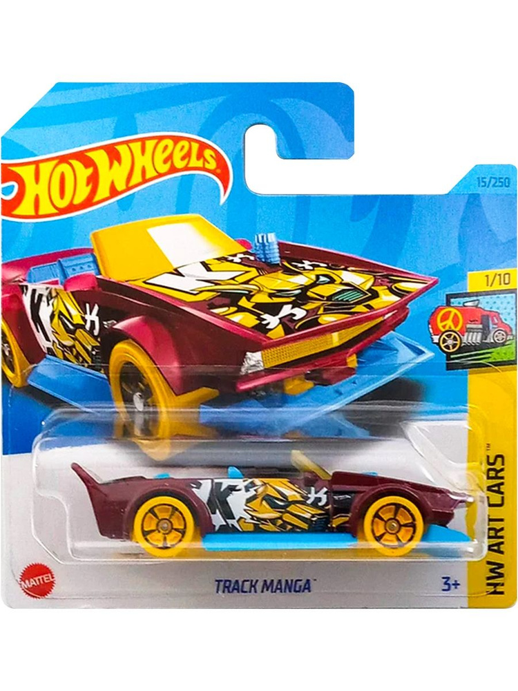 Машинка Hot Wheels Базовой коллекции Track Manga 15/250 (5785 HKK15) mainline 2023  #1