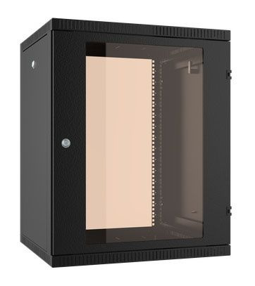 Шкаф коммутационный NT WALLBOX 15-65 B (084703) настенный 15U 600x520мм пер.дв.стекл направл.под закл.гайки #1