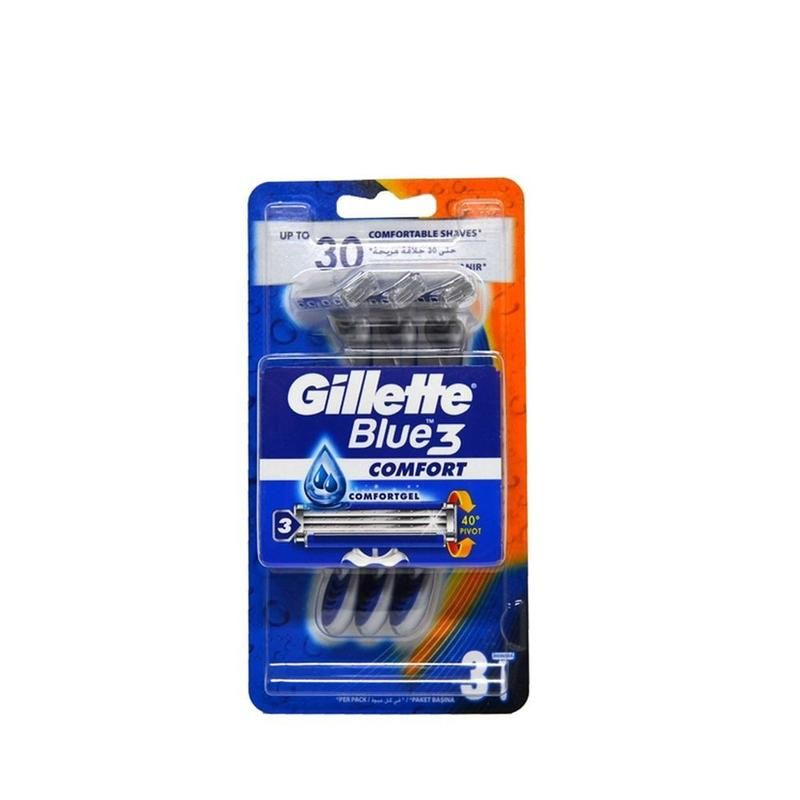Gillette Бритвы одноразовые BLUE 3 Comfort, 3шт #1