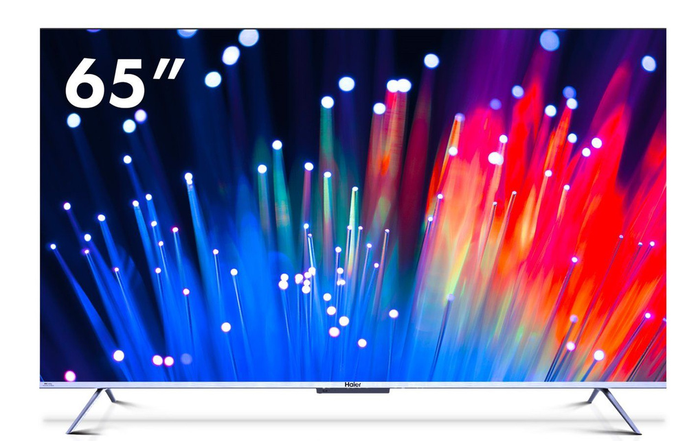 Haier Телевизор 65 SMART TV S3 65" 4K UHD, серый #1