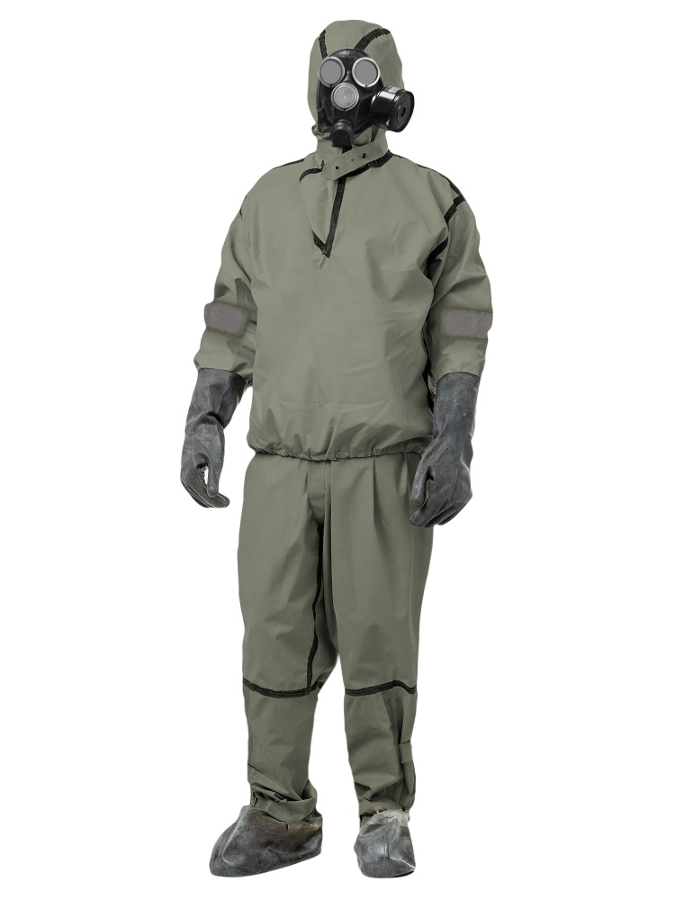 Костюм защитный Л-1 ткань УНКЛ-3 зеленый Размер 1 без противогаза ...