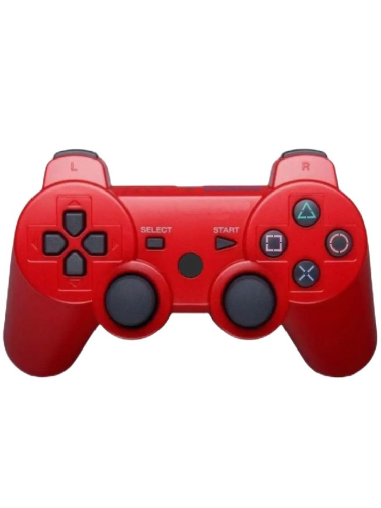 Геймпад Джойстик для P3, PC, PS3, PlayStation 3, Bluetooth, Красный, Red #1