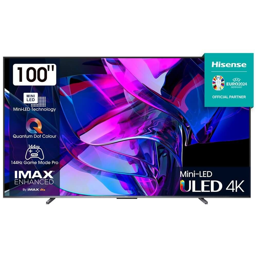 Hisense Телевизор 100U7KQ 100" 4K UHD, черный #1