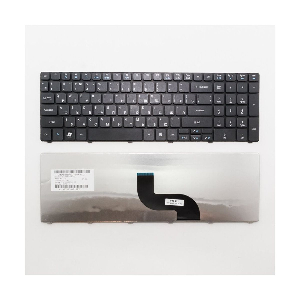 Клавиатура для ноутбука Acer Aspire 5236/5551/5738, цвет черный, 1 шт  #1