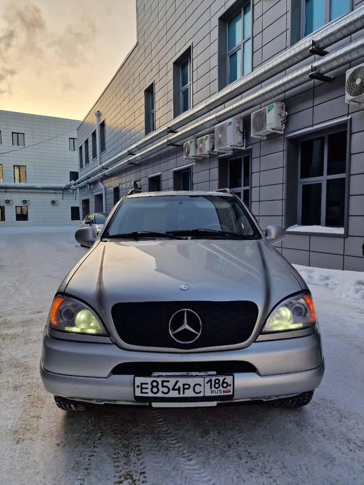 АВТОСТИЛЬ Утеплитель радиатора и бампера для Mercedes-Benz M-Класс 1997 -2001 W163 арт. Mercedes-Benz #1