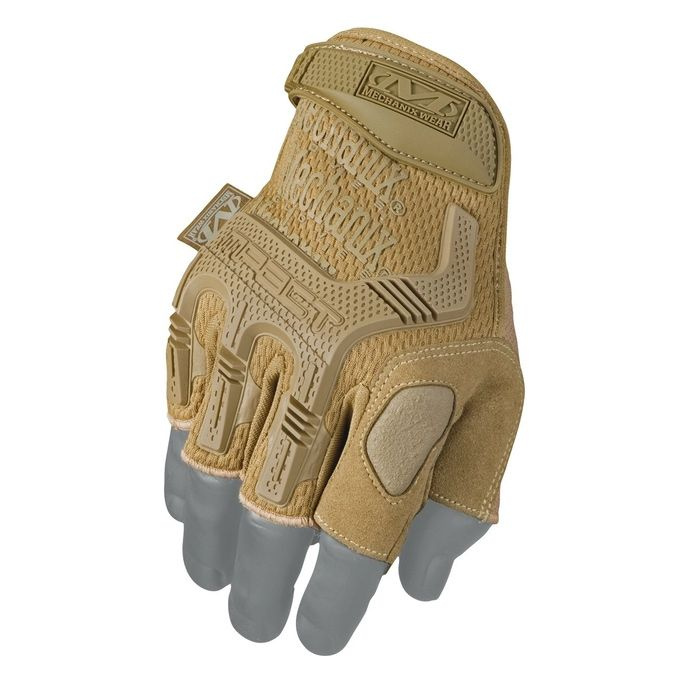 Перчатки (Mechanix) M-Pact Fingerless Glove Coyote (M) без пальцев #1