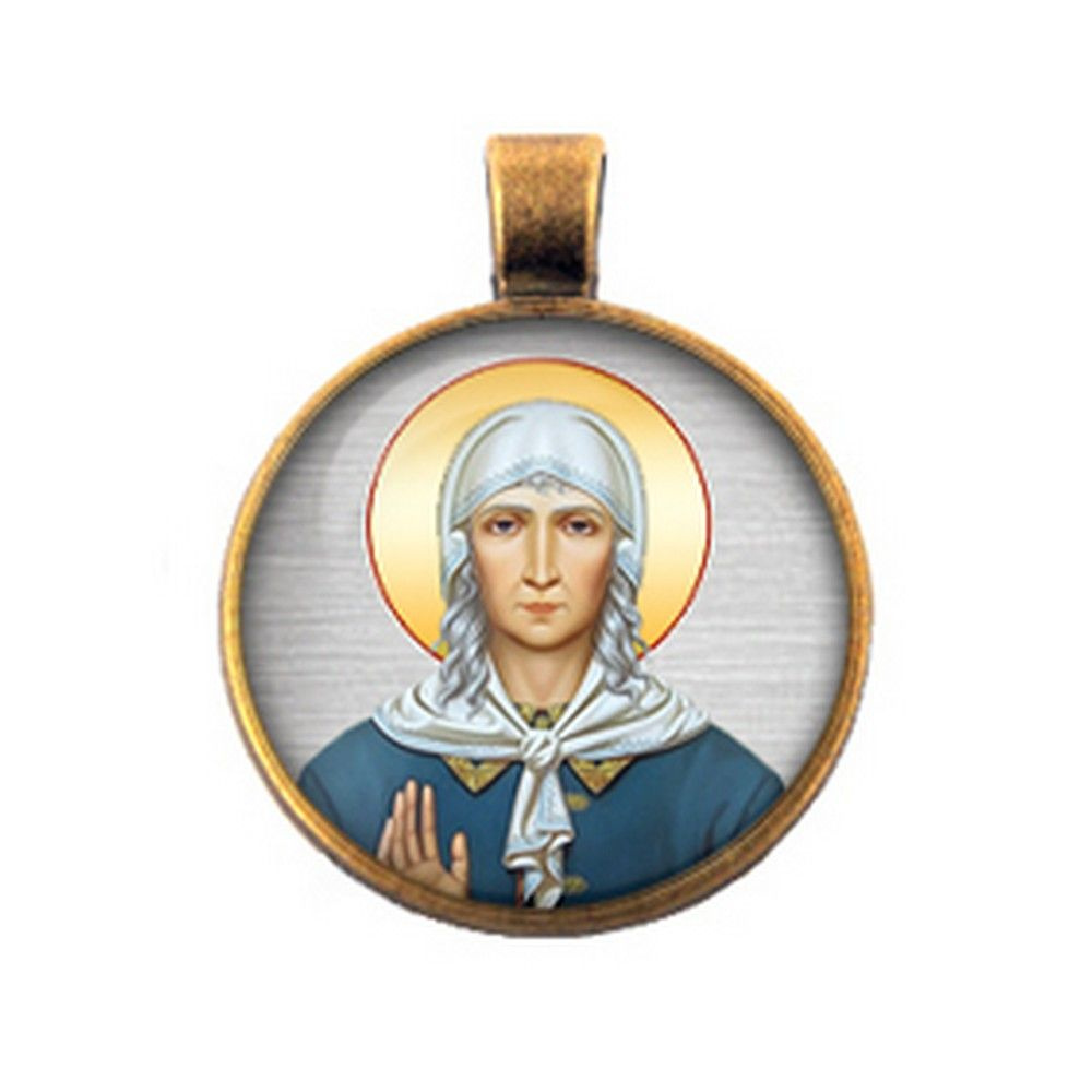 Кулон Ксения Петербургская, святая - купить с доставкой по выгодным ...