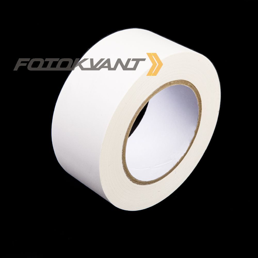 Fotokvant GP-5027 White gaffer tape студийный тейп белый 50 мм х 27 м #1