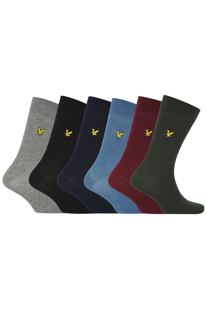 Комплект носков Lyle & Scott, 6 пар #1