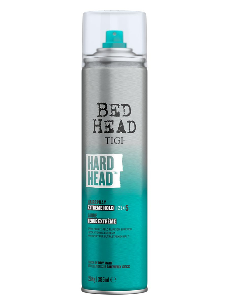 Лак суперсильной фиксации TIGI HARD HEAD 385 мл #1