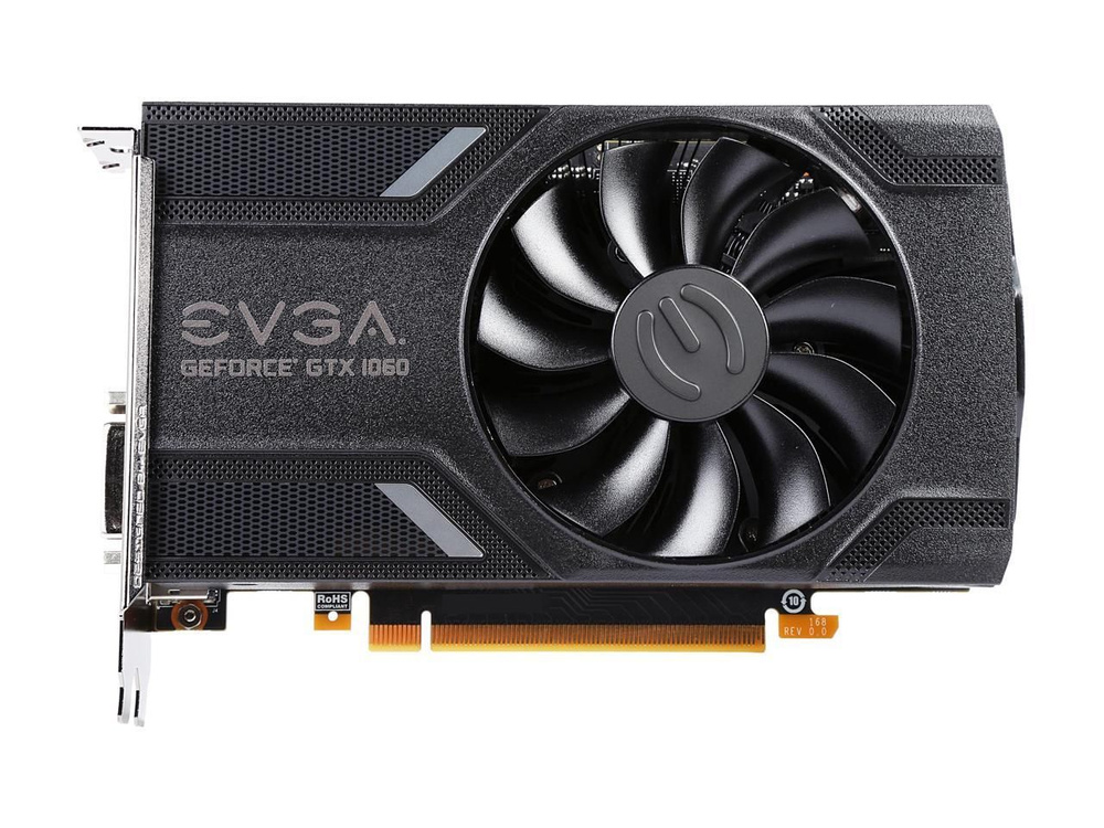 Видеокарта EVGA GeForce GTX 1060, 3 ГБ GDDR5 - купить по низким ценам в ...