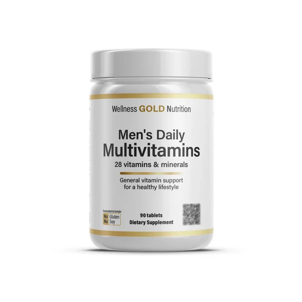 Витаминно-минеральный комплекс для мужчин Дейли Мен Wellness Gold nutrition, 60 таблеток  #1