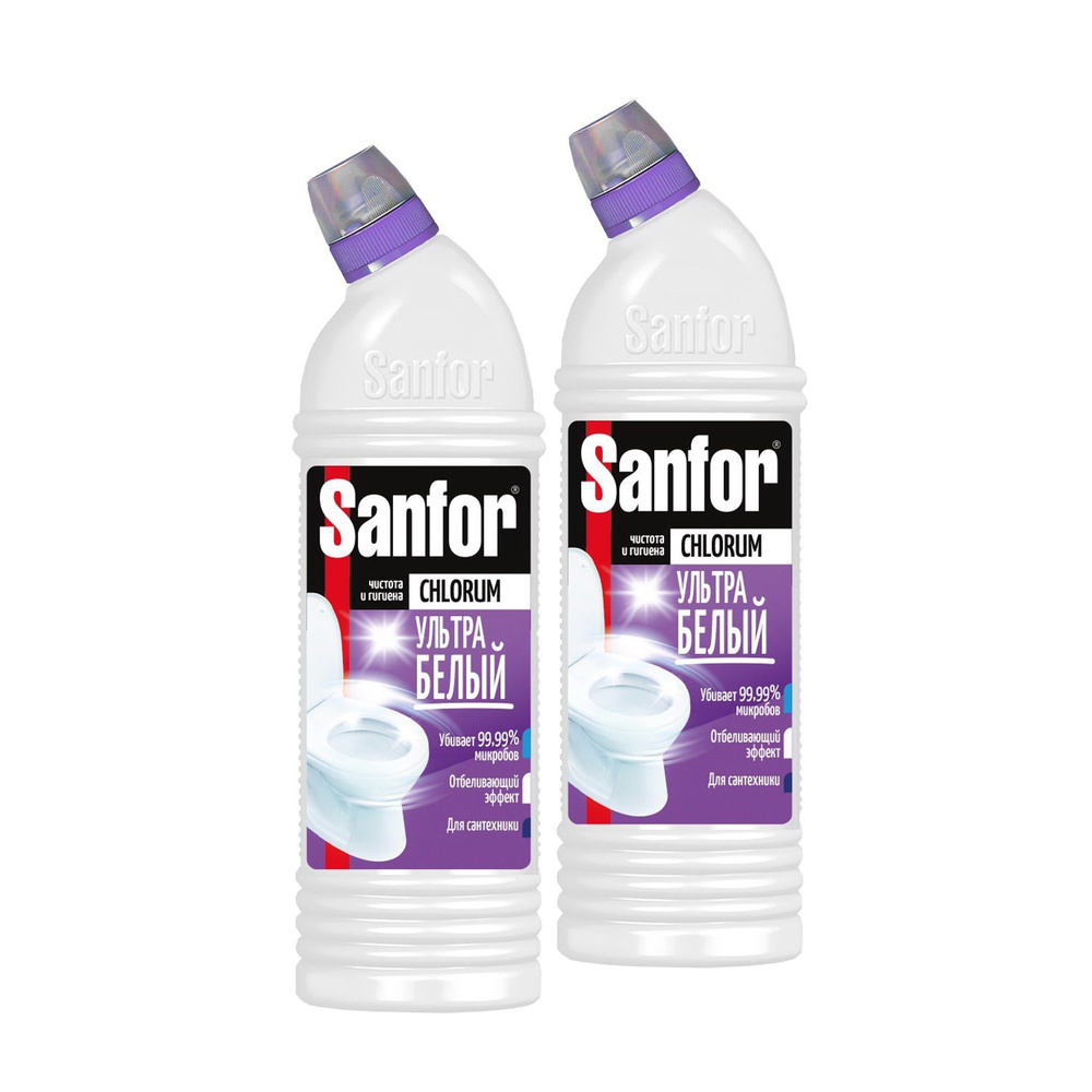 Средство Sanfor Chlorum 750 г 2шт #1