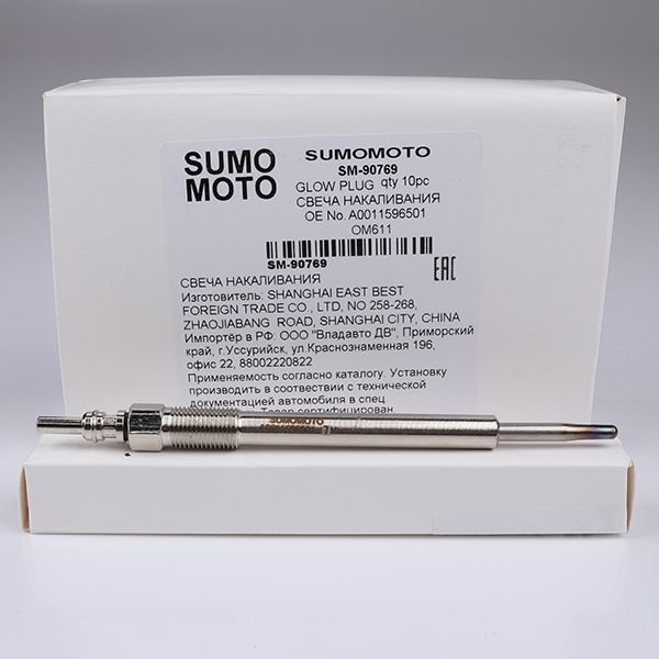 Свеча накаливания Sumomoto SM-90769 7V; Двигатель OM611 SPRINTER #1