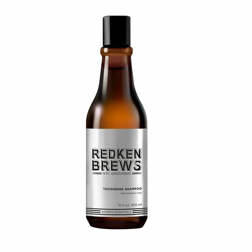 Redken Brews Thickening Shampoo - Мужской шампунь для плотности и видимого объёма 300 мл  #1