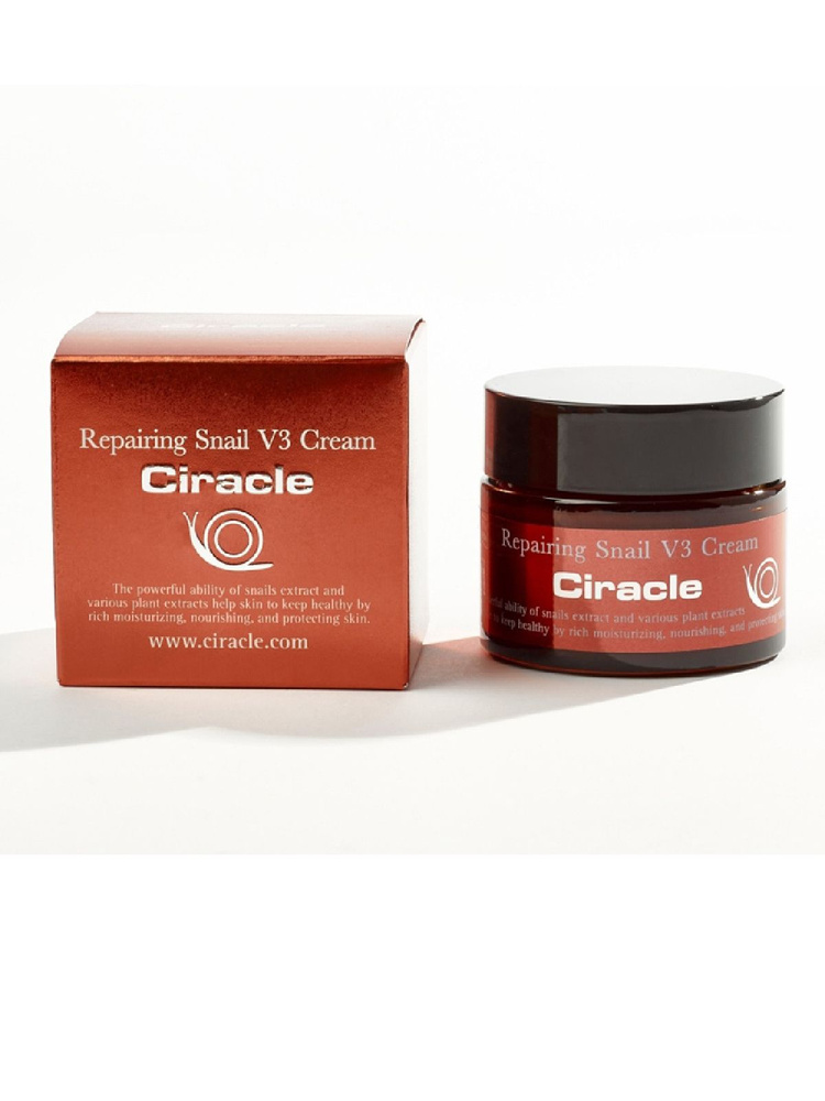 Ciracle/Крем для лица восстанавливающий Ciracle Repairing V3 Snail Cream 50ml  #1