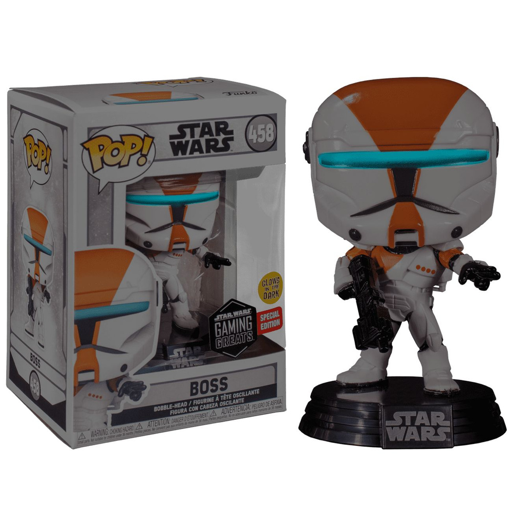 Фигурка Funko Pop! Star Wars: Boss (Фанко Поп Босс из из игры Звездные Войны: Республиканские Коммандос) #1