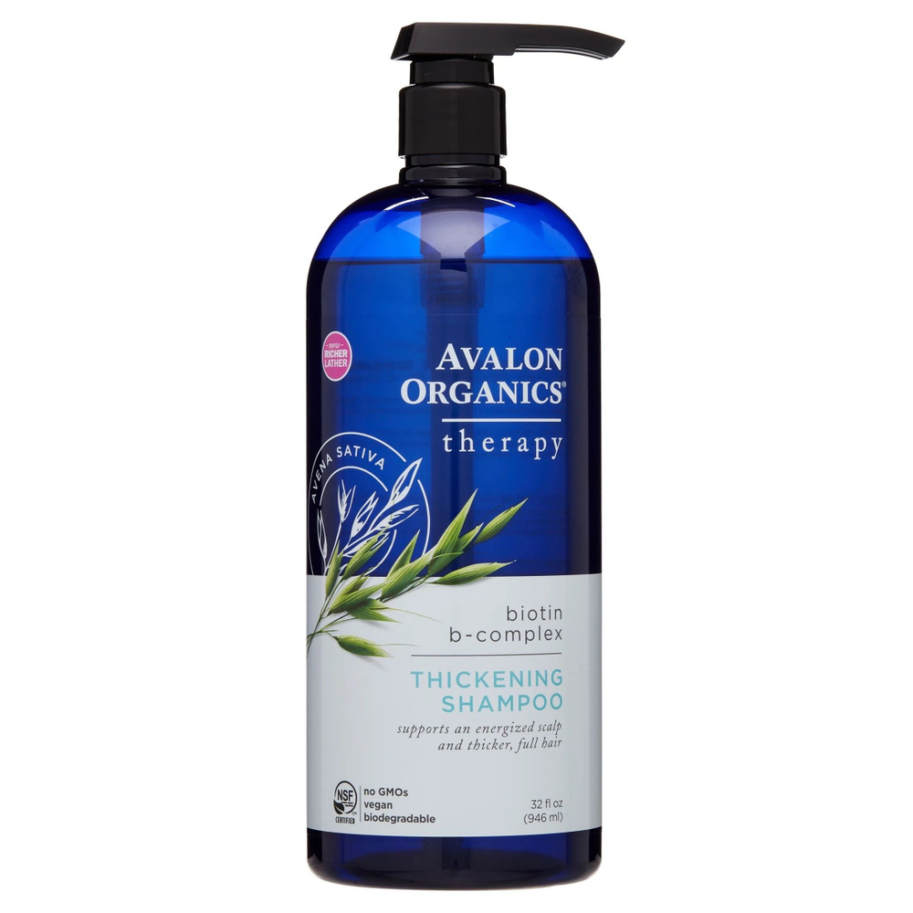 Avalon Organics Шампунь для волос, 946 мл #1