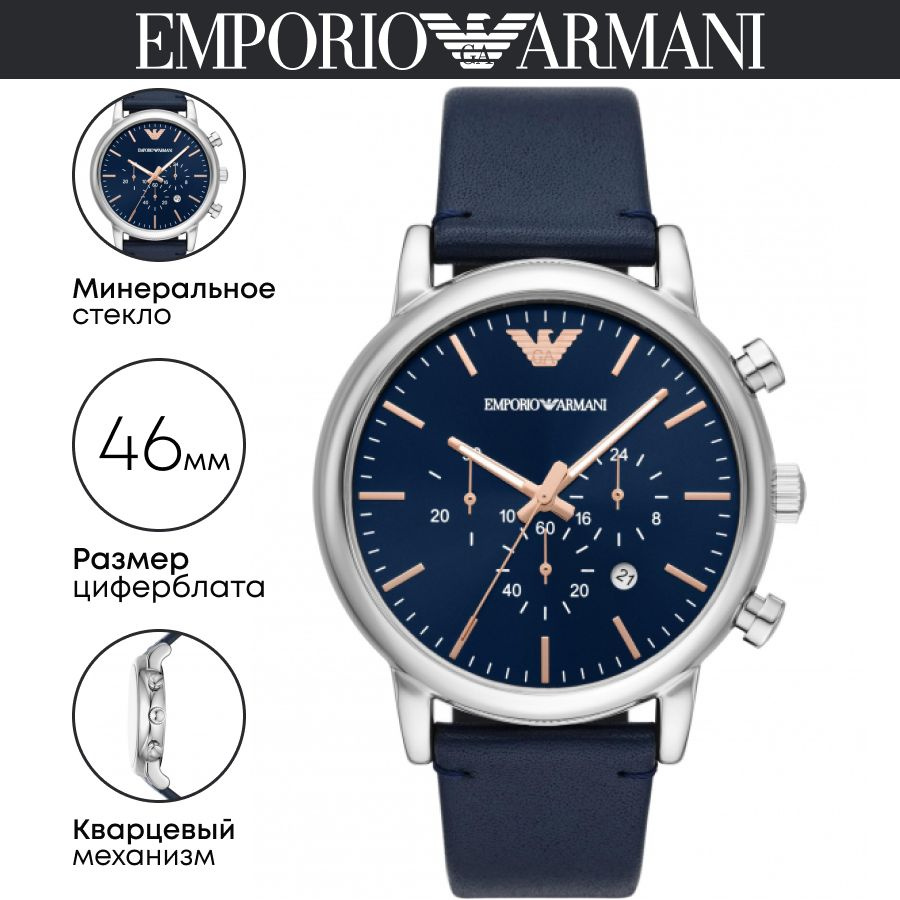 Часы наручные Emporio Armani Luigi AR11451 #1