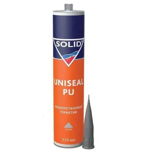 SOLID UNISEAL PU полиуретановый герметик 310мл, серый #1