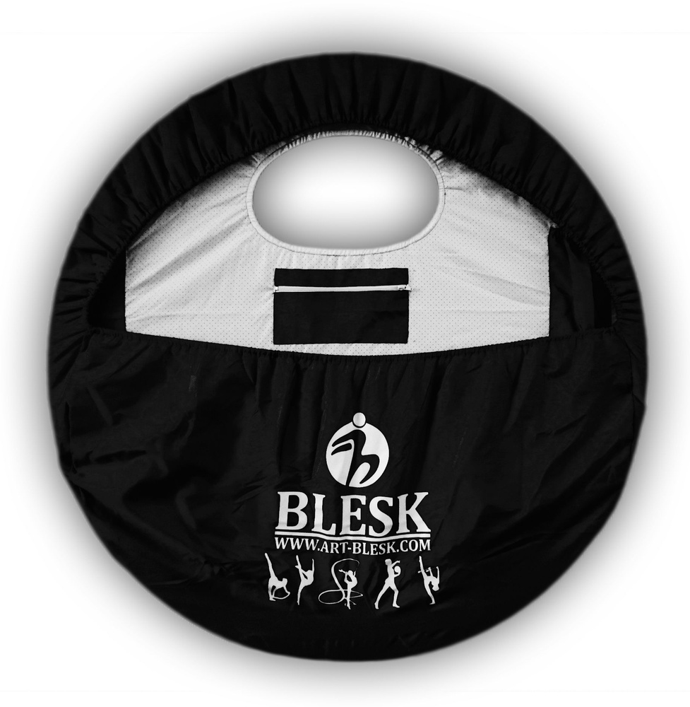 Чехол для обруча BLESK с карманами черный 75-90 см #1